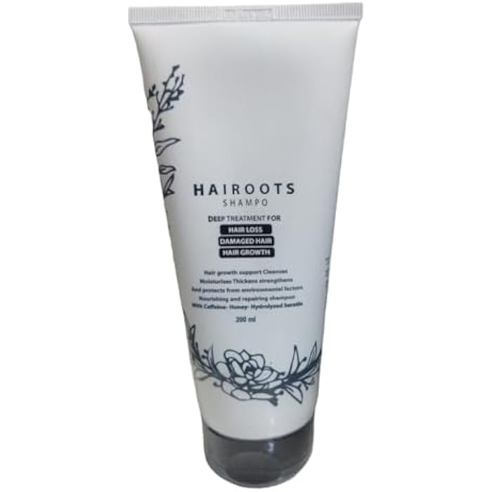 Hair Roots Shampoo for Hair Loss and Damaged Hair 200ml - Image 1